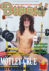 【中古】音楽雑誌 付録付)BURRN! 1990年5月号 バーン