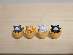ミニ猫フィギュア 4個