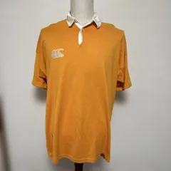 Canterbury オレンジ ラガーシャツ ポロシャツ