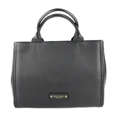 超美品 BLUE LABEL CRESTBRIDGE ブルーレーベルクレストブリッジ トートバッグ ハンドバッグ レザー ブラック ゴールド金具 2WAY ショルダーバッグ
