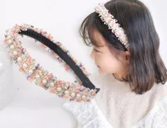 【新着商品】カチューシャ こども ベビー キッズ 子供 パール 髪飾り ヘアアクセサリー ドレス フォーマル 発表会 結婚式 セレモニー