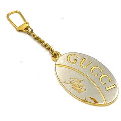 希少】グッチ ロケット蜂 ビー GGスプリーム キャンバス キーリング