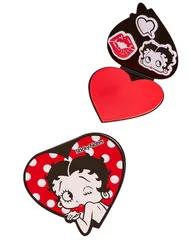 Betty Boop　ベティちゃん　付箋　メモ帳　ハート　唇　柄　ステイショナリー　文房具　ドット　水玉　ベティブープ　可愛い　アメコミ　キャラクター　平成　レトロ　ギフト　プレゼント　海外雑貨のサムネイル