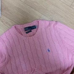 ポロ レディース ケーブル ニット コットン クルーネック S