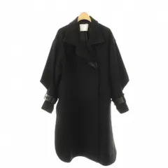 【美品】定価5.2万　RIM ARK カシミヤ混　ポンチョコート　M　リムアーク ✨美品✨ リムアーク 21AW カシミヤブレンドポンチョコート スタンド