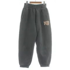 アレキサンダーワン ALEXANDER WANG パンツ スウェット イージー 裏起毛 ロゴ プリント XS グレー /XZ ■GY60のサムネイル