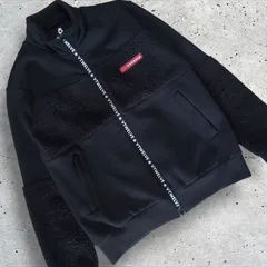 美品 V12 VTWELVE GOLF ボアジャケット ブラック メンズ ドッキングジャケット