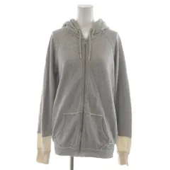 ディーゼル DIESEL ジップアップパーカー 長袖 S グレー 灰色 /RR