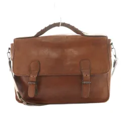 ポーター PORTER バロン BARON 2WAYバッグ ショルダー トート レザー 茶 ブラウン /SS ■OS