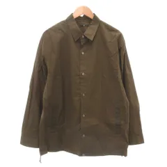 ユニクロ UNIQLO 22SS ＋J オーバーサイズシャツブルゾン L カーキ 裾ドロスト /AE