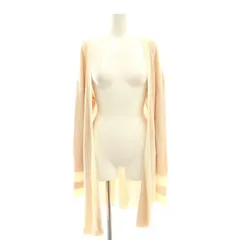 レディ Rady バイカラーカーディガン ニット F ベージュ /DF ■OS