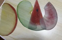 옥토 しおり まとめ (りんご デニム りんご スイカ もも)