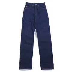 LEVI'S VINTAGE CLOTHING ( LVC ) 701 1950年モデル セルビッジ デニムパンツ リジッド M インディゴ ブルー ビッグE 赤耳 42TALON 50701-0008