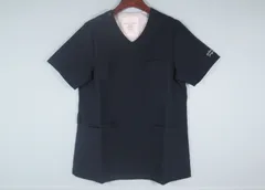 【大清水77-1-1224】ジェラピケ ジェラートピケ クラシコ プルオーバースクラブ ネイビー 古着 レディース