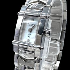 稼働 美品 CHARRIOL シャリオール コロンブス シェル文字盤 ダイヤ