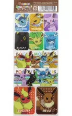 【中古】シール・ステッカー イーブイシリーズ クリアシール 「ポケットモンスター」