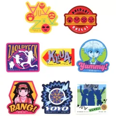 【中古】シール・ステッカー キルア=ゾルディック＆アルカ=ゾルディック(8枚セット) ステッカーアソート 「一番くじ HUNTER×HUNTER Cross the “X-Day”」 L賞