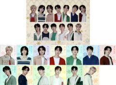 [중고] 클리어 포스터 클리어 포스터 세트 (14 매 세트) SEVENTEEN [이치 반 쿠지 SEVENTEEN WINTER From PLEDIS ENTERTAINMENT] 라스트 원상
