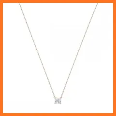 【新品】 スワロフスキー ネックレス Attract アトラクト スクエア ローズゴールド クリア 5510698 [並行輸入品] 1