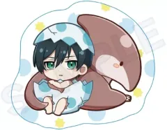 【中古】キーホルダー 糸師凛(ベビたまver.) ぎゃおコレ ダイカットクッションキーホルダー 「ブルーロック」