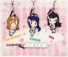 【中古】ストラップ(キャラクター) AZALEA ラバーストラップセット(4個組) 「Saint Snow PRESENTS ラブライブ!サンシャイン!! HAKODATE UNIT CARNIVAL」