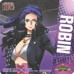 [중고] 머그컵·탕만 니코·로빈 특제 코스터 [원피스 FILM RED 공개 응원 캠페인] 밀짚모자 스토어 한정