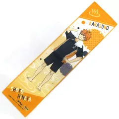 【中古】タオル・手ぬぐい 日向翔陽 マフラータオル 「ハイキュー!!×極楽湯・RAKU SPA 最高にハイなキュー日(じつ)」 ハイキュー!! プラスセット 特典