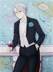 [중고] 수건·수건(캐릭터) 빅토르 비주얼 크로스 [이치반 쿠지 유리!!! on ICE~Romantic Birthday~] B상