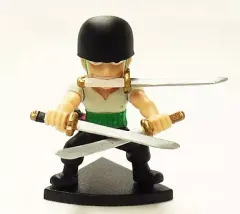 【中古】食玩 トレーディングフィギュア ロロノア・ゾロ 「DRAGONBALL×ONEPIECE×NARUTO 無敵の3×3フィギュア」