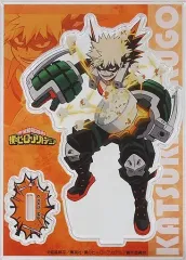 【中古】アクリルスタンド・アクリルパネル 爆豪勝己 アクリルフィギュアスタンド 「僕のヒーローアカデミアカフェ in Animax Cafe+原宿」