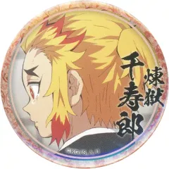 【中古】バッジ・ピンズ 煉獄千寿郎(後ろ向き/涙) 「鬼滅の刃 無限列車編・遊郭編 キャラクター絵巻カフェ in ufotable Cafe×マチ★アソビCAFE 第二期 44mmくじ引き缶バッジ(煉獄千寿郎)」