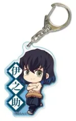 【中古】キーホルダー・マスコット(キャラクター) 嘴平伊之助(素顔) てくトコアクリルキーホルダー 第二弾 「鬼滅の刃」