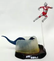 【中古】食玩 トレーディングフィギュア 3.必殺!流星キック(帰ってきたウルトラマン対キングザウルス三世) 「ウルトラ怪獣戯画 ウルトラ兄弟激闘史I」