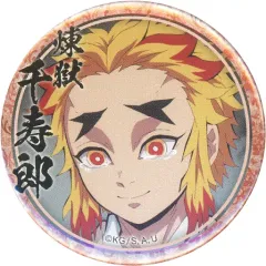 【中古】バッジ・ピンズ 煉獄千寿郎(下向き/涙) 「鬼滅の刃 無限列車編・遊郭編 キャラクター絵巻カフェ in ufotable Cafe×マチ★アソビCAFE 第二期 44mmくじ引き缶バッジ(煉獄千寿郎)」