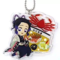 【中古】雑貨 [単品] 胡蝶しのぶ ご当地イラスト大阪 アクリルチャーム 「鬼滅の刃 全集中展 -無限列車編・遊郭編-」 大阪会場限定ver.