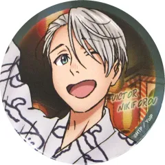 【中古】バッジ・ピンズ(キャラクター) ヴィクトル・ニキフォロフ 「ユーリ!!! on ICE ユーリ!!! on FESTIVAL キャラバッジコレクション」