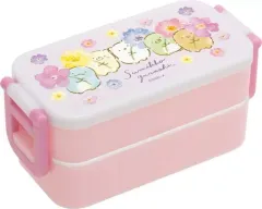 【中古】食器その他(キャラクター) すみっコーデ 2点ロックはし付2段ランチボックス 「すみっコぐらし」