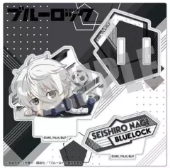 【中古】アクリルスタンド・アクリルパネル 凪誠士郎 アクリルスタンド(公式デフォルメイラスト) 第二弾  「ブルーロック」