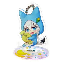 【中古】アクリルスタンド・アクリルパネル 白上フブキ 「バーチャルYouTuber ホロライブ×ローソン アクリルスタンドマスコット」