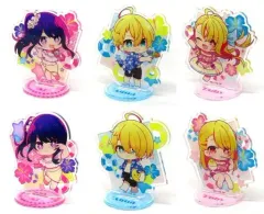 【中古】アクリルスタンド・アクリルパネル 全6種セット ミニキャラアクリルスタンドフィギュア 「くじ引き堂 【推しの子】 キラキラ☆サマーくじ」 B賞