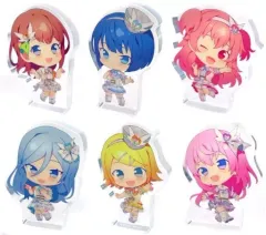 【中古】アクリルスタンド・アクリルパネル 全6種セット 「プロジェクトセカイ カラフルステージ! feat. 初音ミク ころっと アクリルフィギュアコレクション(オンリーショップイラスト) MORE MORE JUMP!」