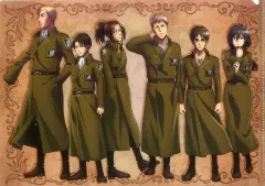 【中古】クリアファイル キービジュアル A4クリアファイル 「アニメ原画展 進撃の巨人 ANIMATION GALLERY」