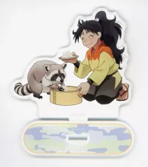 【中古】アクリルスタンド・アクリルパネル 久々知兵助 描き下ろし みんなで飼育実習の段ver. BIGアクリルスタンド 「忍たま乱太郎×東武動物公園 ～みんなで飼育実習の段～」