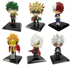 【中古】トレーディングフィギュア 全6種セット ちびきゅんキャラ 「一番くじ 僕のヒーローアカデミア The way they walk」 G賞