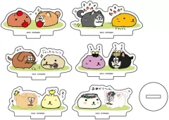 【中古】アクリルスタンド・アクリルパネル 全6種セット 「松犬×カピバラさん アクリルぷちスタンド 01.描き下ろし」