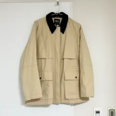 ZARA ザラ コーデュロイ カラー ジャケット S