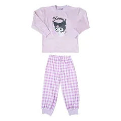 サンリオ(SANRIO) キッズフリースパジャマ クロミ 140cm タグにお名前スペース 269166 [クロミ 140cm]