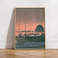 日曜日のドーヴィル海岸（ノルマンディー地方）唐川武