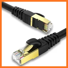 【新品】 0.5M KASIMO LANケーブル CAT8 カテゴリ-8準拠 40Gbps 2000MHz 26awg 超高速 SFTP RJ45コネクタ 金ツメキ 二重シールト 爪折れない WiFiケーブル パソコン PS3 PS4 PS5 Xbox P 1