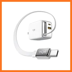 【新品】 65w PD 急速充電器 伸縮式ケーブル付き type-c 【3台同時に充電可能・超軽量・極小型】 usb コンセント iPhone タイプc 充電器 【充電の常識を再定義】 usb c 3ポート 携帯に便利 出張・旅行 PD3.0/QC3.0/ 0